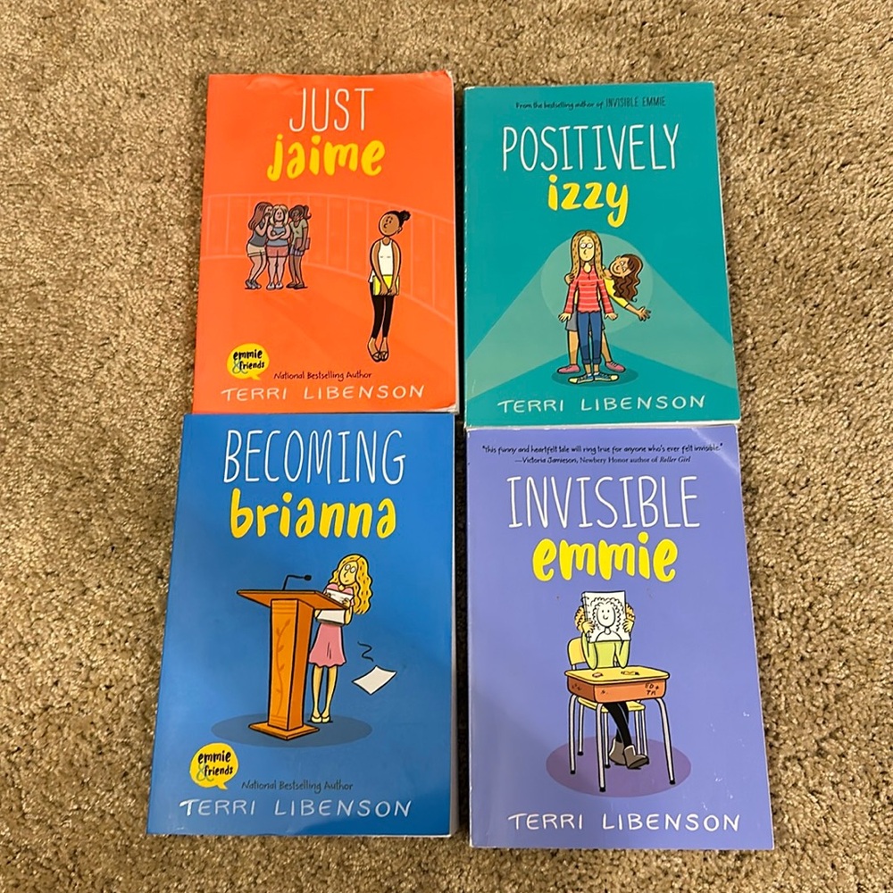 4 Emmie and Friends books!